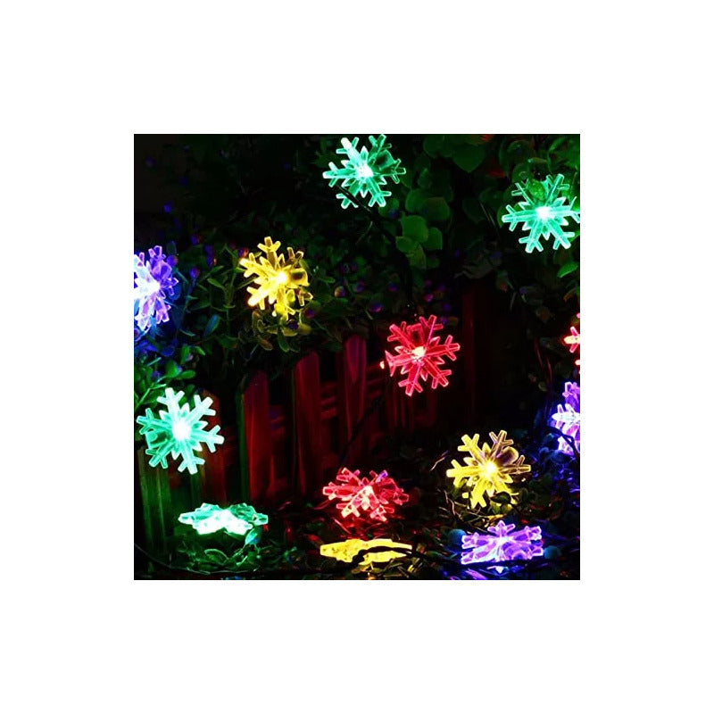 Pack X 2 Luces Solares Navidad Guirnalda  Varios Modelos