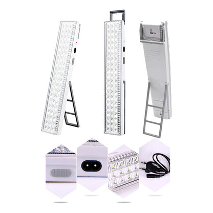 Pack X3 Lámpara De Emergencia Recargable Led Blanco Blanco