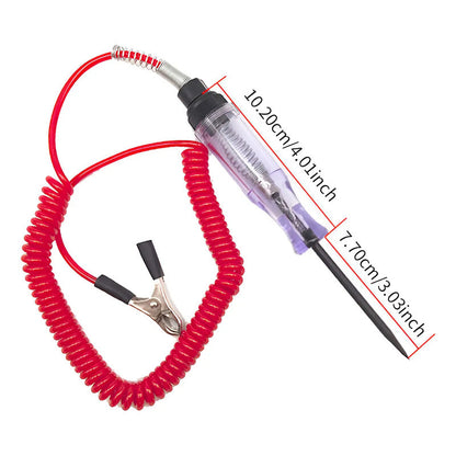 Pack 2 De Probadores De Voltaje De Pantalla Digital 3-24-48v Rojo