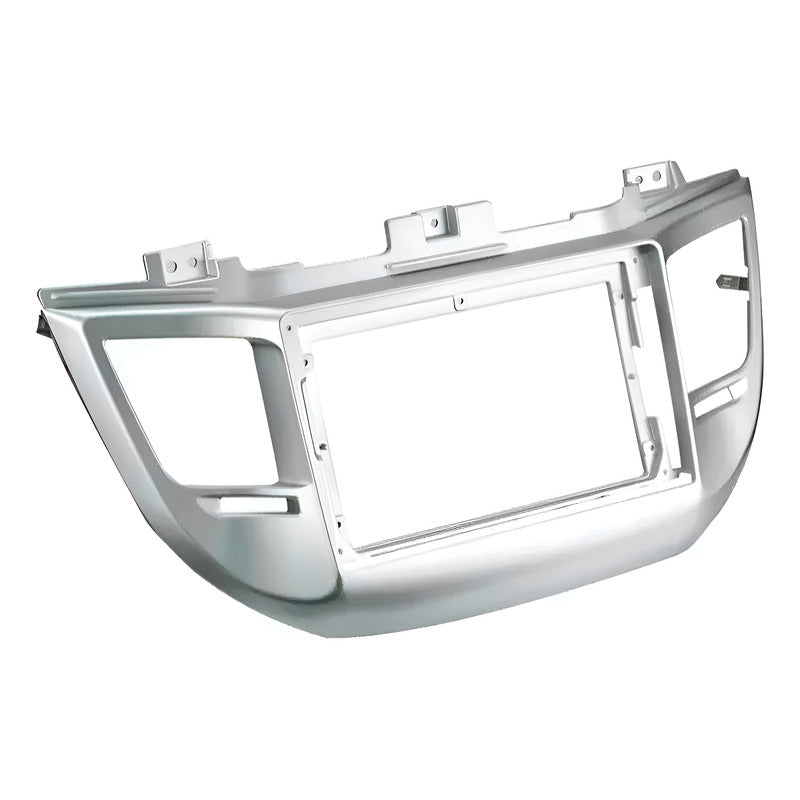 Bisel Adaptador Radio 9 Pulgadas Hyundai Tucson 2015-2018 Gris
