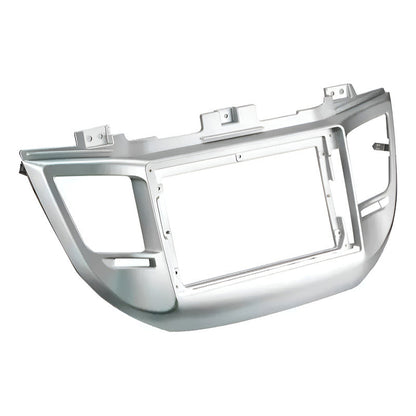 Bisel Adaptador Radio 9 Pulgadas Hyundai Tucson 2015-2018 Gris