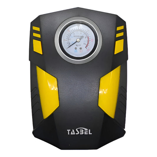 Compresor Aire 12v Inflador Neumático, Bici, Moto, Pelota Gris 50/60hz Monofásica