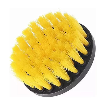 Cepillos Para Baño Taladro Escobillas Cocina Hogar Amarillo