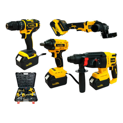 Kit De Herramientas Eléctricas Inalámbricas Maleta