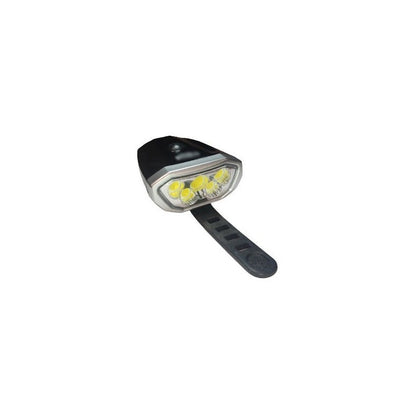 Luces Bicicleta Led Delantera Y Trasera Recargable Usb Negro