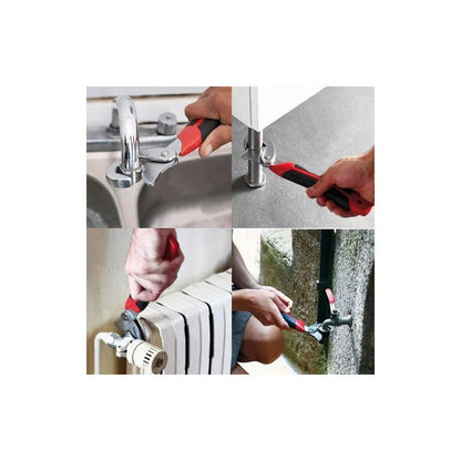 Pack X2 Llaves Tuerca Corona Ajustables Universales 8-32mm Negro