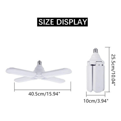 Ampolletas Led 4 Aspas Ángulo Ajustable 60w Ahorradora Blanco Neutro