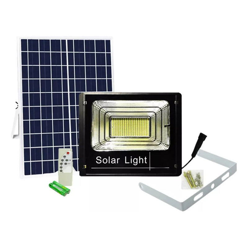 Foco Solar Inteligente 200w 360 Led Control Remoto Ip66