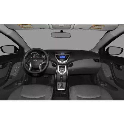 Adaptador Estéreo 2 Din Hyundai Elantra 9  Plástico Negro Negro