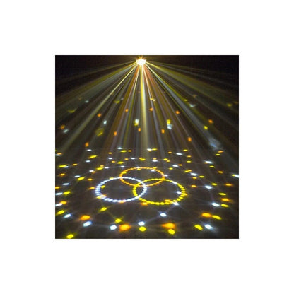 Parlante Bluetooth Proyector Bola Disco Luces Led Fiesta Negro