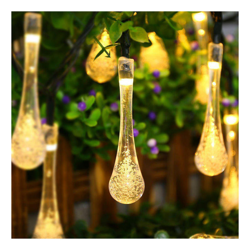 Pack X 2 Luces Solares Navidad Guirnalda  Varios Modelos