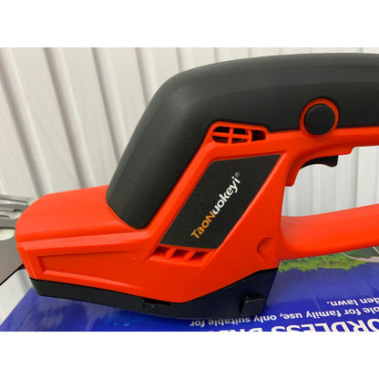 Cortador Inalámbrico 2 En 1 Cortasetos Y Tijeras Podadora Turquesa