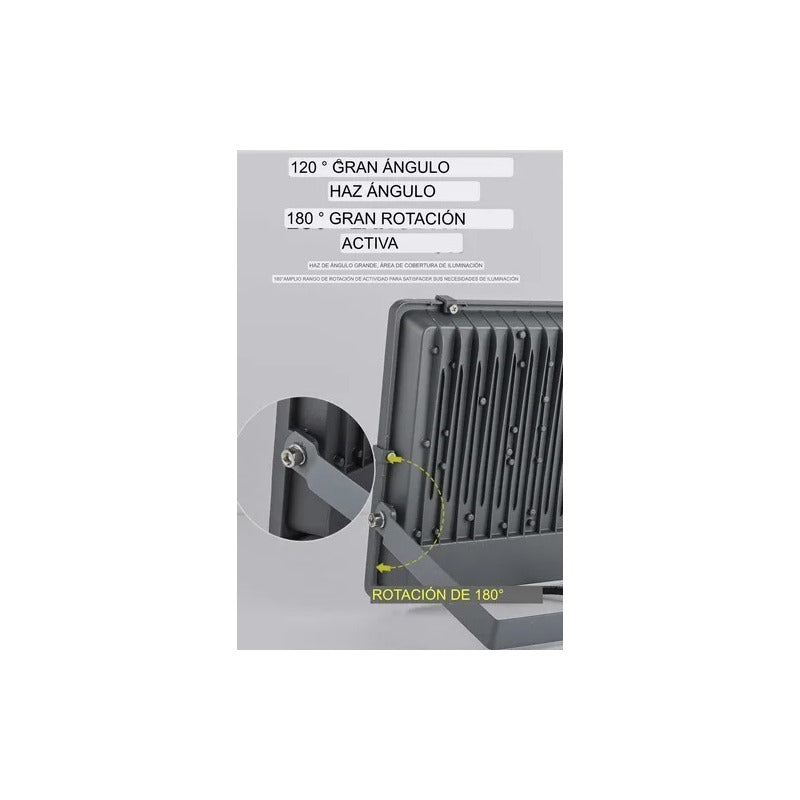 Foco Proyector 800w Ip65 Canchas Cultivo Industrial
