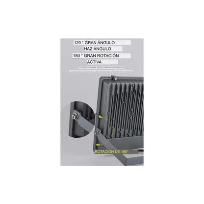 Foco Proyector 800w Ip65 Canchas Cultivo Industrial