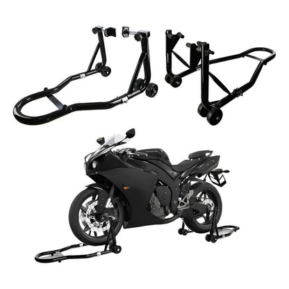 Caballete Para Motos Soporte Elevador Trasero Y Delantero