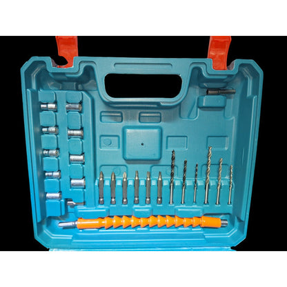 Kit Llave De Impacto Y Taladro Inalambrico Mas Herramientas Agua 220v 50hz