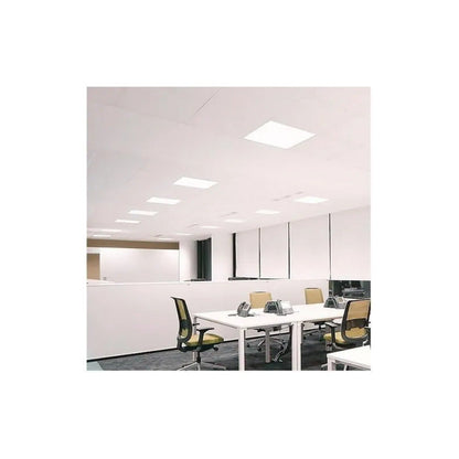 Pack X10 Panel Led Plafón 60x60cm 48w Empotrable Cielo Foco Blanco