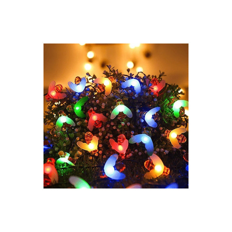 Pack X 2 Luces Solares Navidad Guirnalda  Varios Modelos