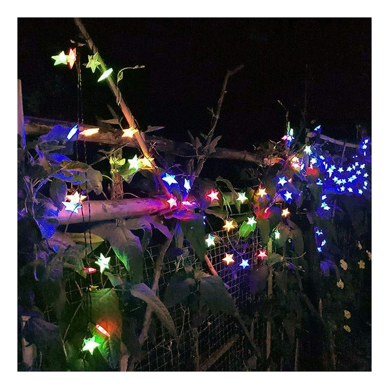 Pack X 2 Luces Solares Navidad Guirnalda  Varios Modelos