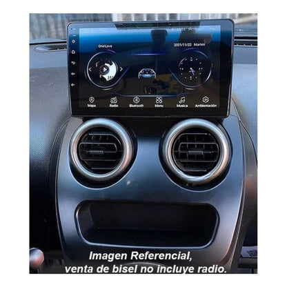 Bisel Radio Adaptador Consola Byd F0 2008 / 2012 9 Pulgadas  Negro