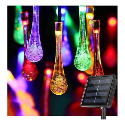 Pack X 2 Luces Solares Navidad Guirnalda  Varios Modelos