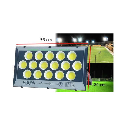 Foco Proyector 800w Ip65 Canchas Cultivo Industrial