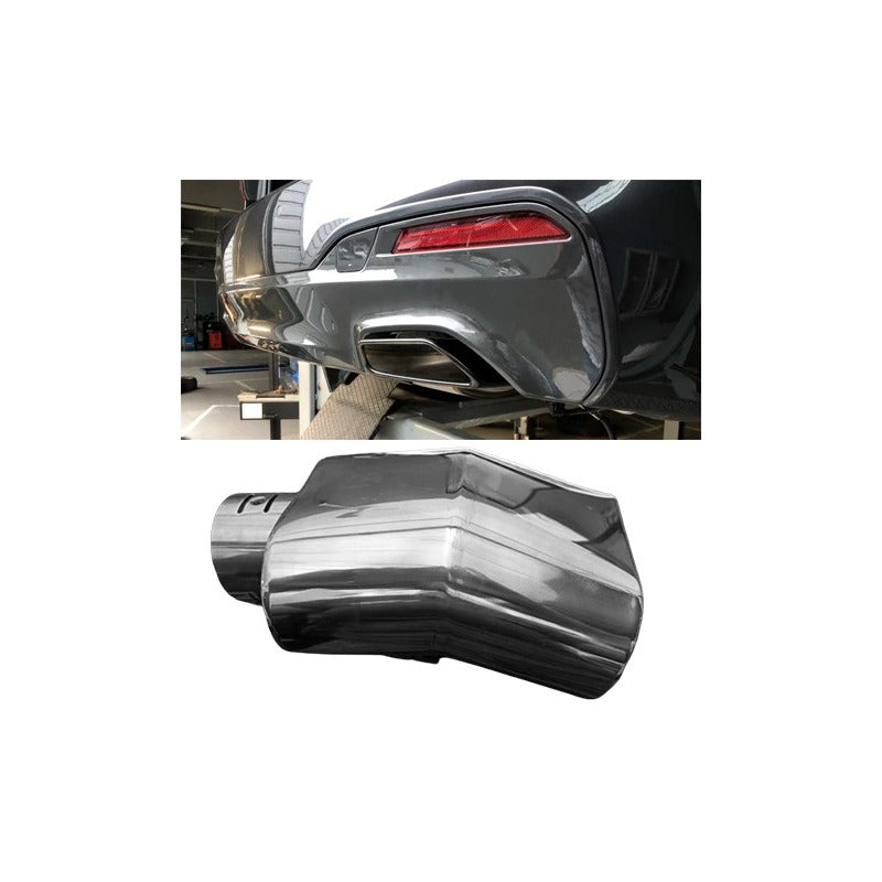 Punta De Escape De Acero Inoxidable Cola De Escape Universal