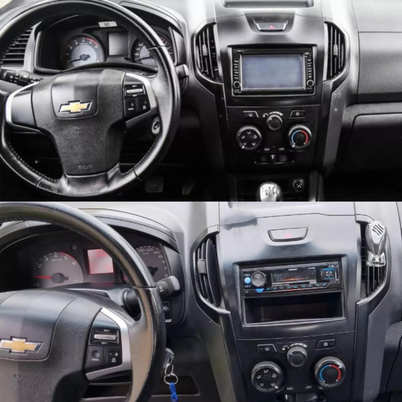 Bisel Adaptador Radio 9  2012 Chevrolet D Max Negr