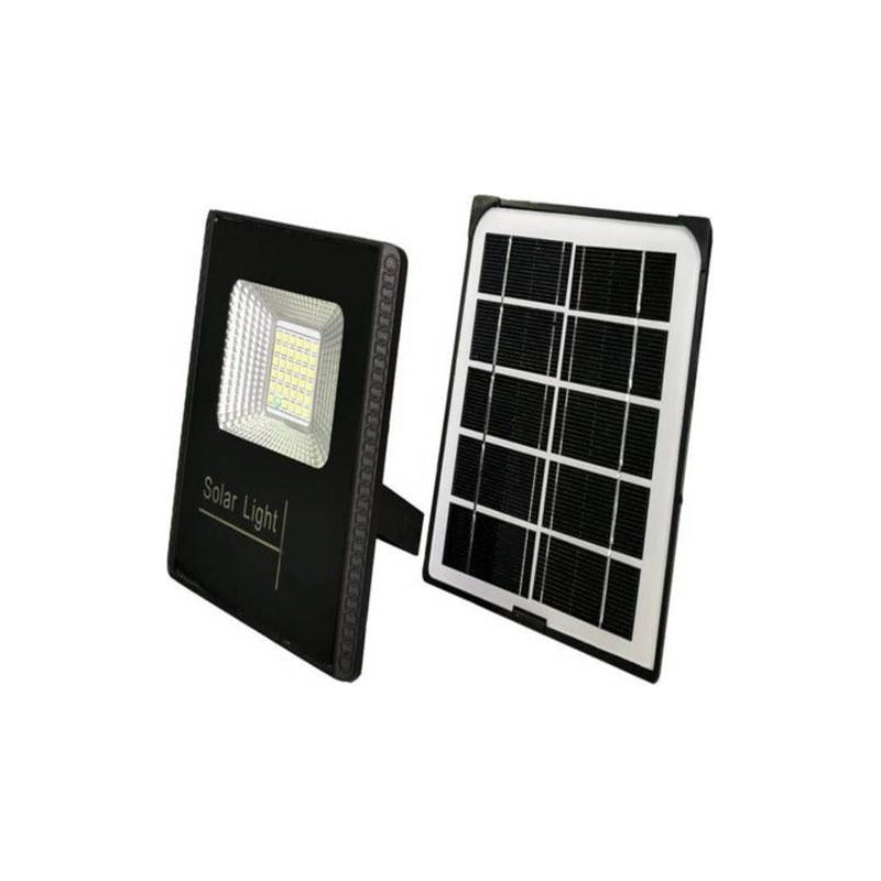 Aplique Solar 30 Led, Alumbra Mas Que Otros Modelos,ip65 Ext Negro Blanco