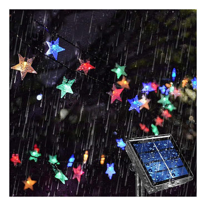 Pack X 2 Luces Solares Navidad Guirnalda  Varios Modelos