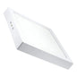 Foco Panel Led 12w Plafón 17cm Marco Blanco Cuadrado