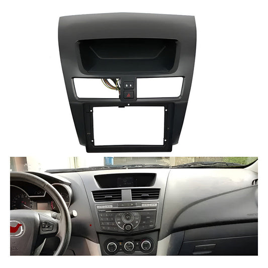 Bisel Radio Pantalla Mazda Bt-50 2013-2021 9pul Karvas Negro