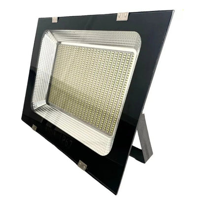 Pack 2 Focos Reflectores 800w Luz Led Exterior Canchas Ip65 Negro Blanco Frío