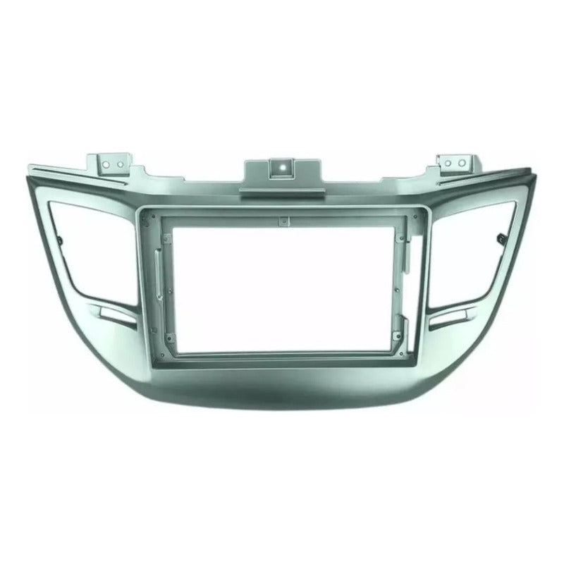 Bisel Adaptador Radio 9 Pulgadas Hyundai Tucson 2015-2018 Color Gris