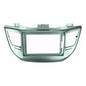 Bisel Adaptador Radio 9 Pulgadas Hyundai Tucson 2015-2018 Color Gris