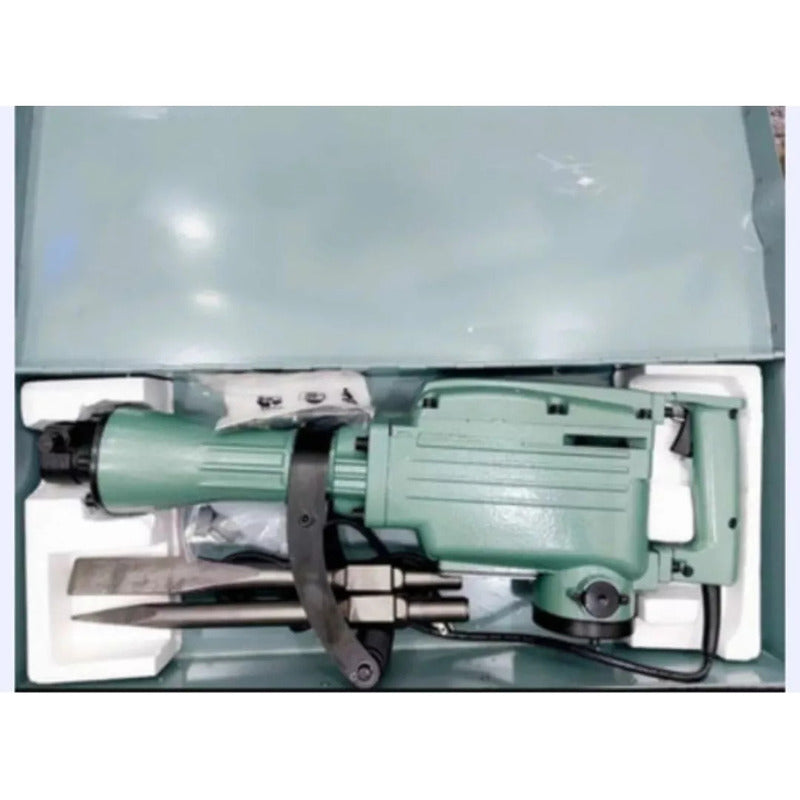 Martillo Demoledor Electrico Cincel 17.5 Kg Cango Con Maleta Agua