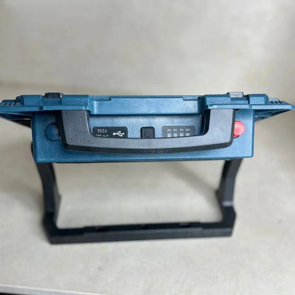 Foco Led Reflector Recargable 200w / 400w Con Panel Solar 200w Blanco Frío