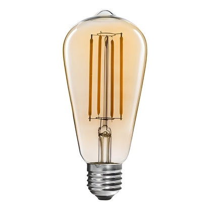 Ampolleta Led 4w Vintage Filamento Luz Cálida Ahorradora Cálida