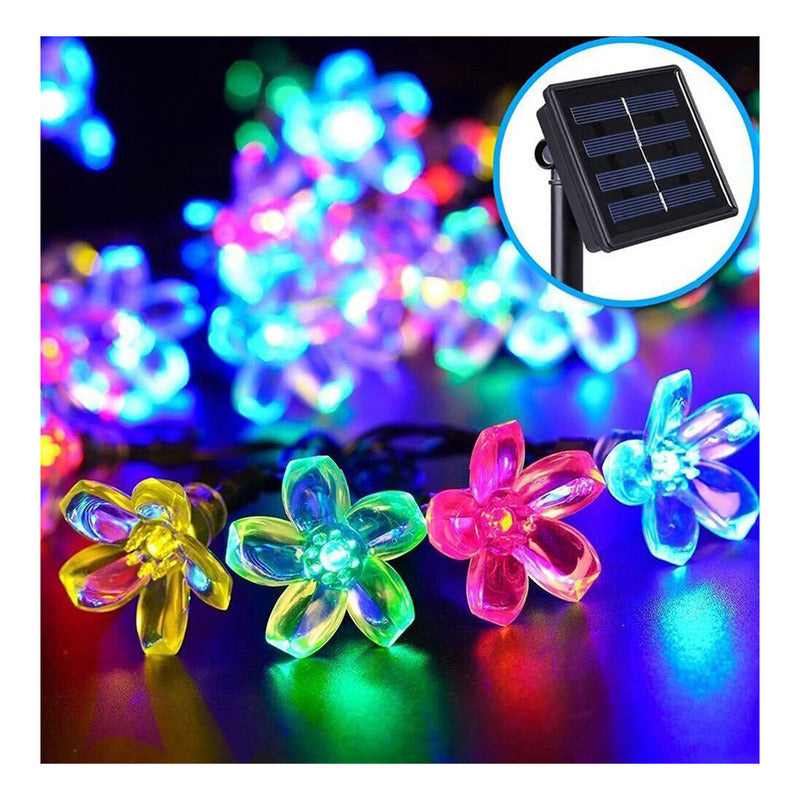 Pack X 2 Luces Solares Navidad Guirnalda  Varios Modelos