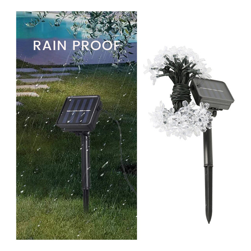 Pack X 2 Luces Solares Navidad Guirnalda  Varios Modelos