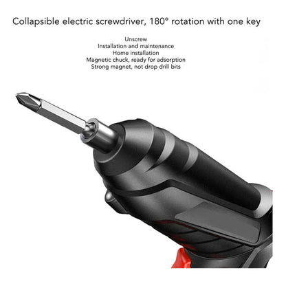 Kit Atornillador Inalambrico Taladro Atornillador  Negro Y Verde 12v 180