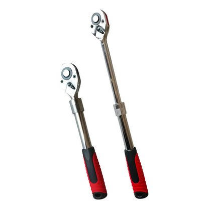 Ratchet/llave Chicharra 1/2 Extensible (30cm A 45cm) Plateado