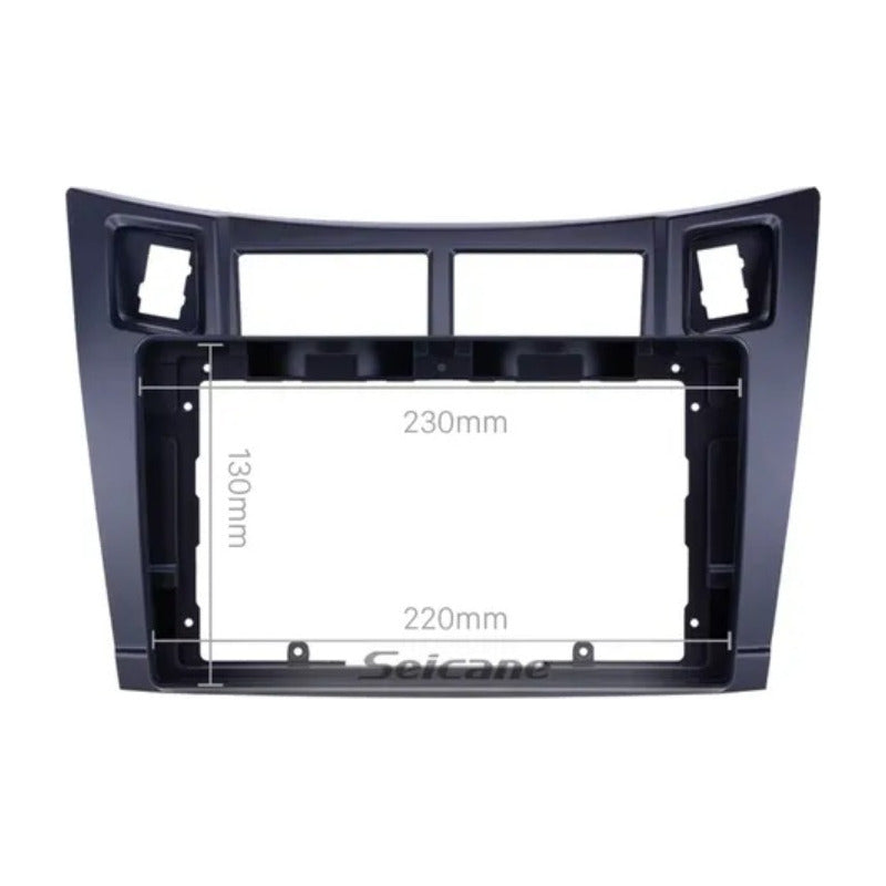 Bisel Radio Pantalla Toyota Yaris Sport 2006-12 9pul Negro