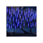 Luces Tubo Solar Led Guirnalda Lluvia De Meteoritos Exterior Azul