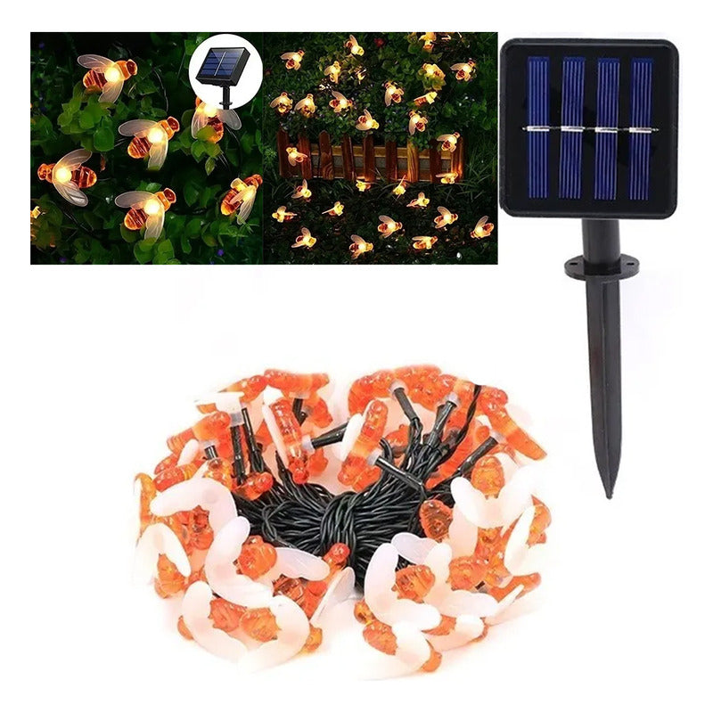 Pack X 2 Luces Solares Navidad Guirnalda  Varios Modelos