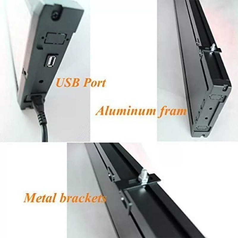 Letreros Programables Led 1 Mts Luminoso Letrero Led Wifi