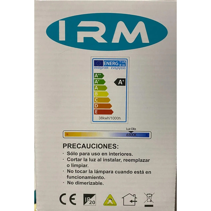 Ampolleta Led 38w Luz Fría 6500k 3600lm Iliminación Intensa Fría