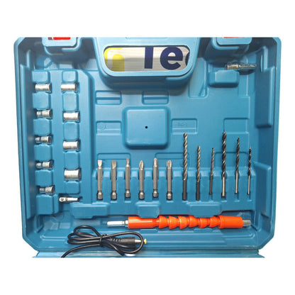 Pack 2 En 1 Taladro + Esmeril Con Maleta