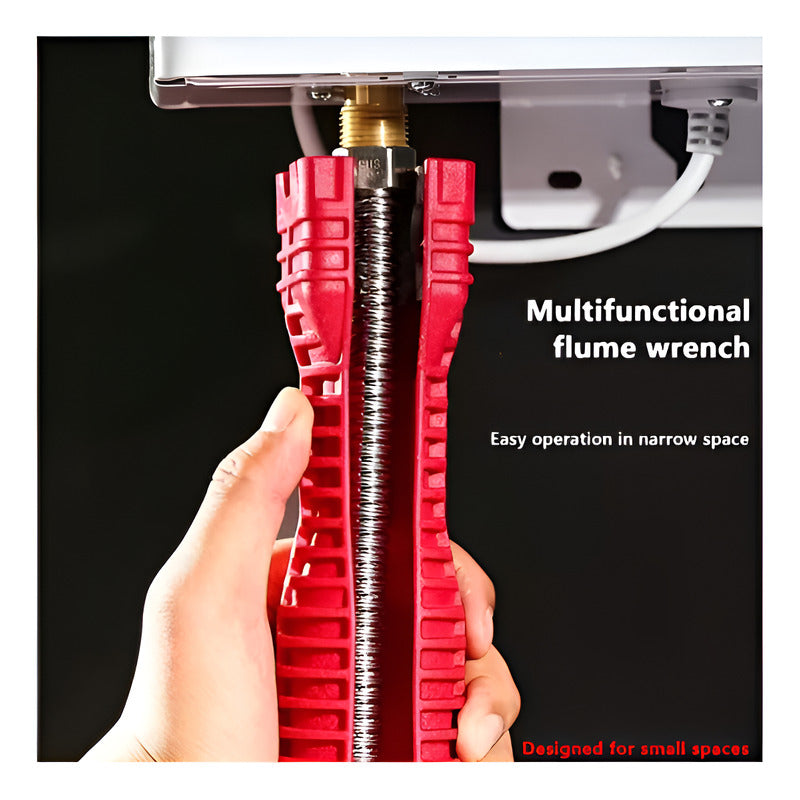 Llave Para Apretar El Tubo Del Fregadero Genérica Color Rojo Estructurada