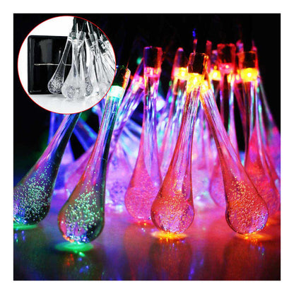 Pack X 2 Luces Solares Navidad Guirnalda  Varios Modelos